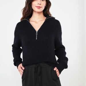 Quince Baby Alpaca-Wool Quarter Zip Small